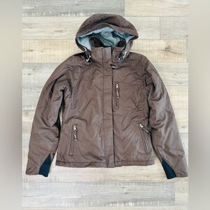 Orage Women's Chocolate Insulated Ski or Snowboard Jacket